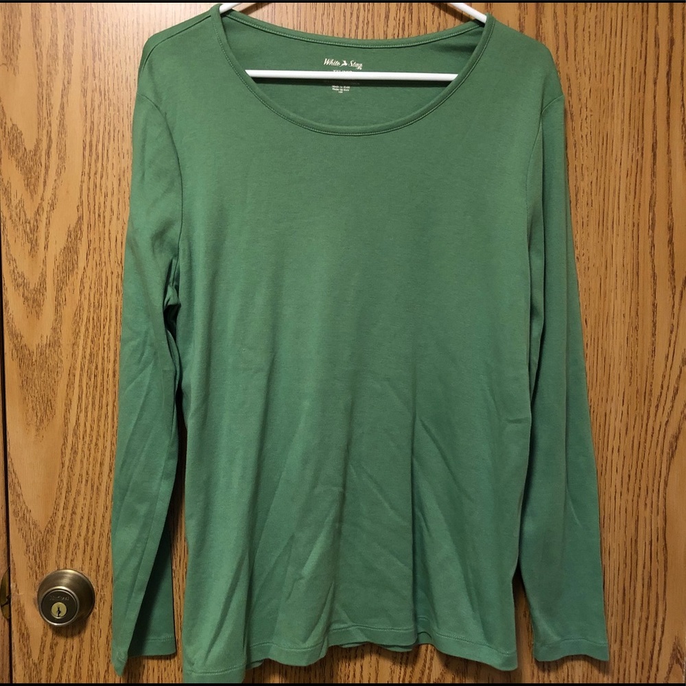 ๐ด Green White Stag Sweatshirt XXL Like New - Picture 1 of 3